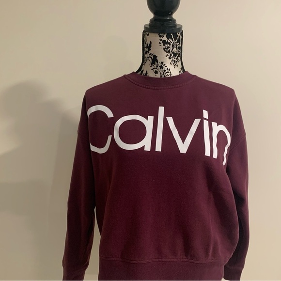 Calvin Klein Performance Cropped Sweater - Picture 6 of 7